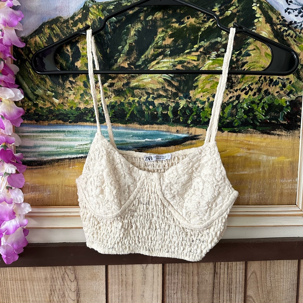 Zara Knit Crop top